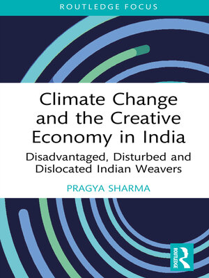cover image of Climate Change and the Creative Economy in India